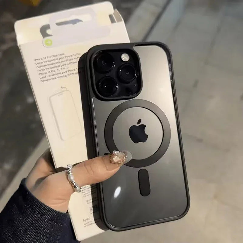 Capa Magnética Transparente Magsafe para iPhone