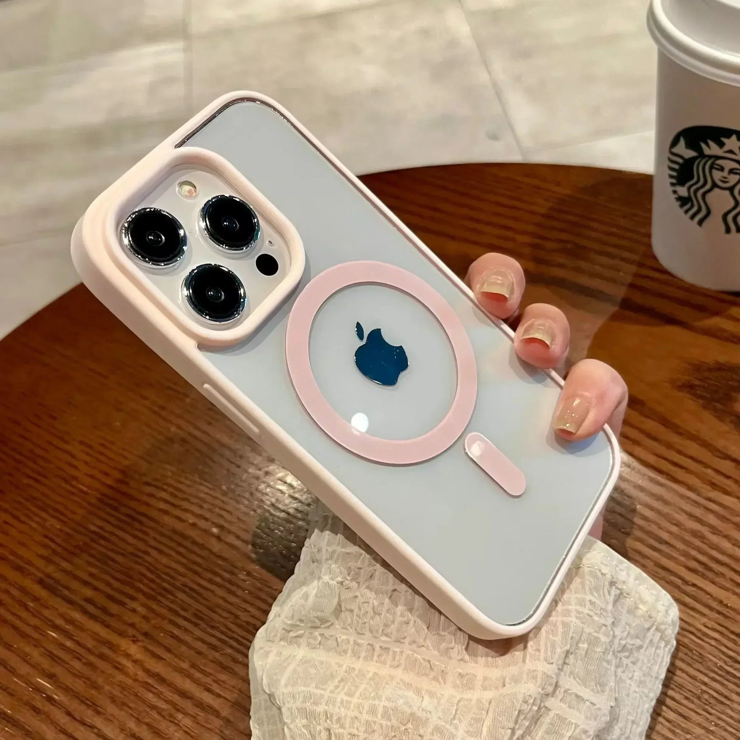 Capa Magnética Transparente Magsafe para iPhone